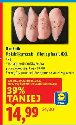 Lidl Kurczak filet z piersi, XXL oferta