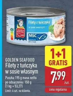 ALDI Filety z tuńczyka w sosie własnym oferta