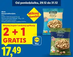 Lidl Pistacje kalifornijskie prażone i solone oferta