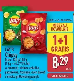 ALDI Chipsy zielona cebulka oferta