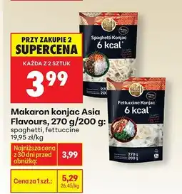Biedronka Makaron konjac spaghetti oferta