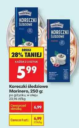 Biedronka Koreczki śledziowe po giżycku oferta