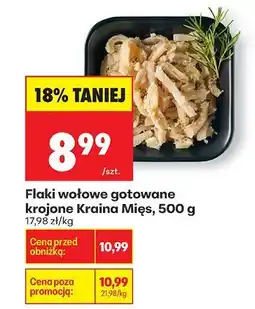 Biedronka Flaki wołowe gotowane krajone Kraina Mięs oferta