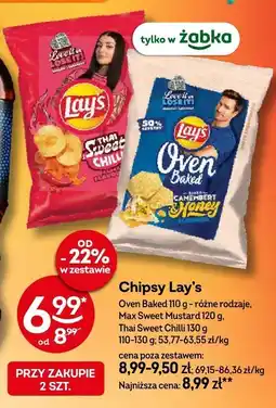 Żabka Chipsy Lay's Thai Sweet Chilli oferta