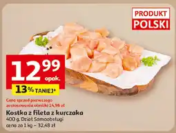 Auchan Kostka z fileta z kurczaka Dział Samoobsługi oferta