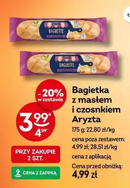 Żabka Bagietka z masłem i czosnkiem Aryzta oferta