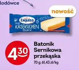 Żabka Batonik Sernikowa przekąska Exquisa oferta