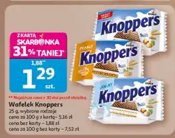 Auchan Wafelek Knoppers oferta