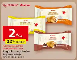 Auchan Rogalik z nadzieniem Auchan Croissant oferta