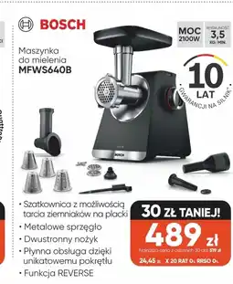 Max Elektro Maszynka do mielenia mięsa Bosch oferta