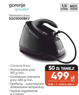 Max Elektro Generator pary Gorenje oferta