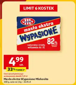 Auchan Masło Mlekovita oferta