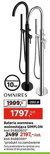 Leroy Merlin Bateria wannowa Omnires oferta