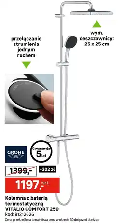 Leroy Merlin Kolumna prysznicowa Vitalio oferta