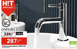 Leroy Merlin Bateria umywalkowa Omnires oferta