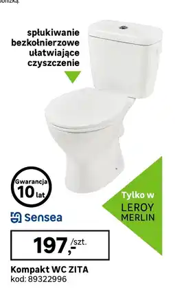 Leroy Merlin Kompakt wc SenSea oferta