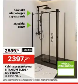 Leroy Merlin Kabina prysznicowa Tytanium oferta