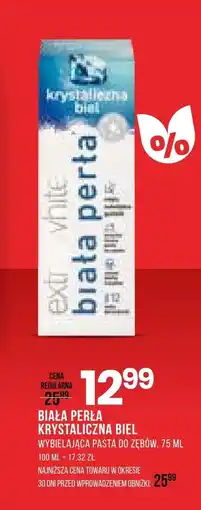 Drogerie Natura Pasta do zębów Biała Perła oferta