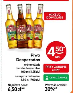 Żabka Piwo Desperados oferta