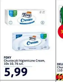 Blue Stop Foxy Chusteczki higieniczne Cream oferta