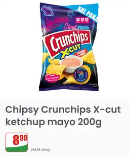 Dino Chipsy Crunchchips X-cut ketchup mayo 200g oferta