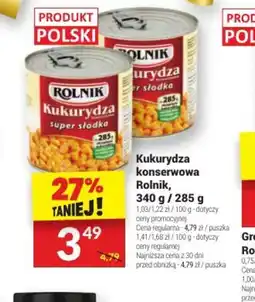 Twój Market Rolnik Kukurydza konserwowa oferta