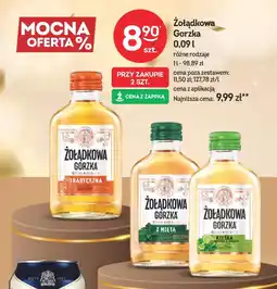Żabka Żołądkowa Gorzka 0,09 l (różne rodzaje) oferta