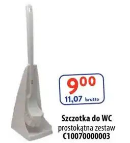 AT Szczotka do WC prostokątna zestaw oferta