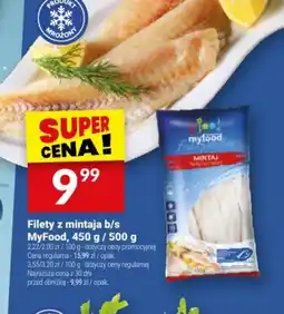 Twój Market MyFood Filety z mintaja b/s oferta