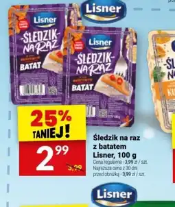 Twój Market Lisner Sledzik na raz z batatem oferta