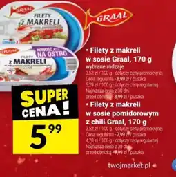 Twój Market Graal Filety z makreli oferta