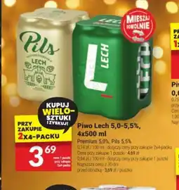 Twój Market Piwo Lech oferta