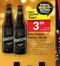 Twój Market Piwo Fortuna Czarne oferta