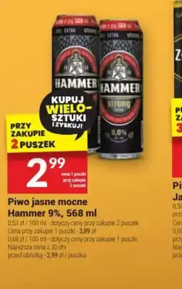 Twój Market Hammer Piwo jasne mocne oferta