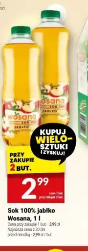 Twój Market Wosana Sok 100% jabłko oferta