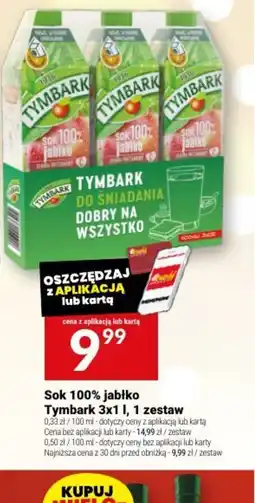 Twój Market Tymbark Sok 100% jabłko oferta