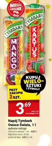 Twój Market Tymbark Napój Owoce Swiata oferta