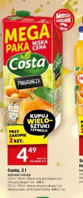 Twój Market Napój Costa oferta