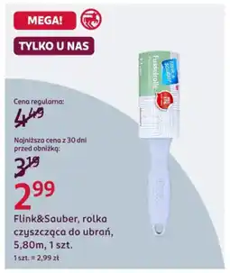 Rossmann Flink&Sauber, rolka czyszcząca do ubrań, 5,80 m oferta