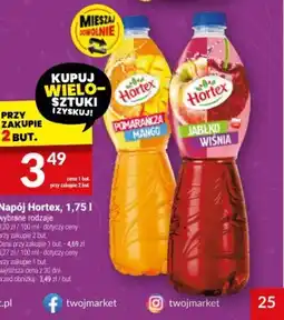 Twój Market Napój Hortex oferta