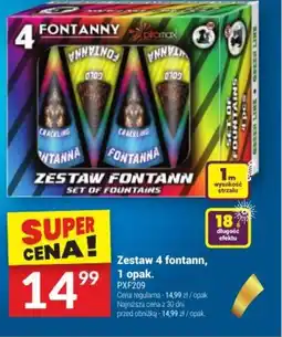 Twój Market Fontanny Zestaw 4 fontann oferta