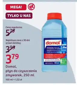 Rossmann Domol, płyn do czyszczenia zmywarek oferta
