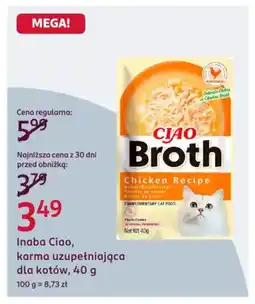 Rossmann Inaba Ciao, karma uzupełniająca dla kotów oferta