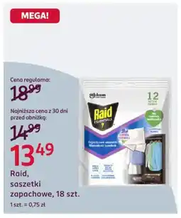 Rossmann Raid, saszetki zapachowe oferta