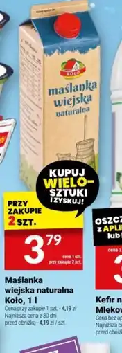 Twój Market Koło Maślanka wiejska naturalna oferta