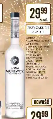 Dino WÓDKA ADAM MICKIEWICZ 0,5 l 40% oferta