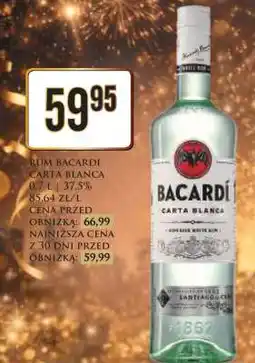 Dino RUM BACARDI CARTA BLANCA oferta