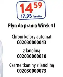 AT Płyn do prania Wirek oferta