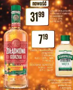 Dino LIKIER ŻOŁĄDKOWA GORZKA CYTRUSY Z IMBIREM oferta