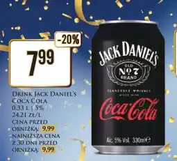 Dino DRINK JACK DANIEL'S COCA COLA oferta